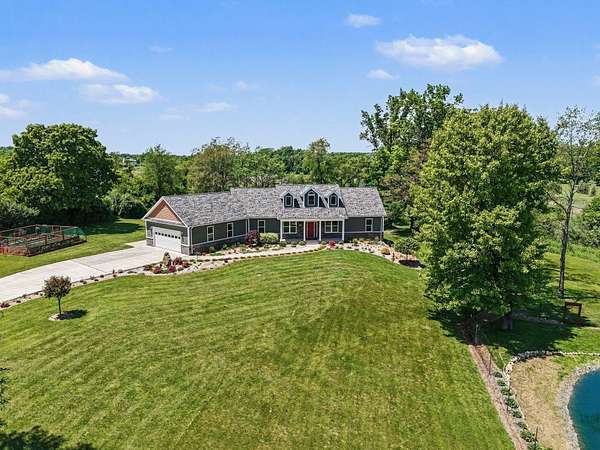 6.77 Acres of Land with Home for Sale in Whitmore Lake, Michigan