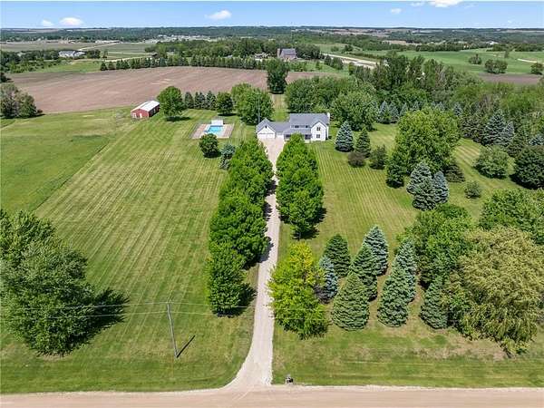 33.4 Acres of Land with Home for Sale in Oronoco, Minnesota