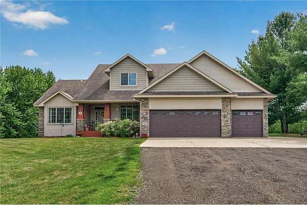 3.7 Acres of Land with Home for Sale in Zimmerman, Minnesota