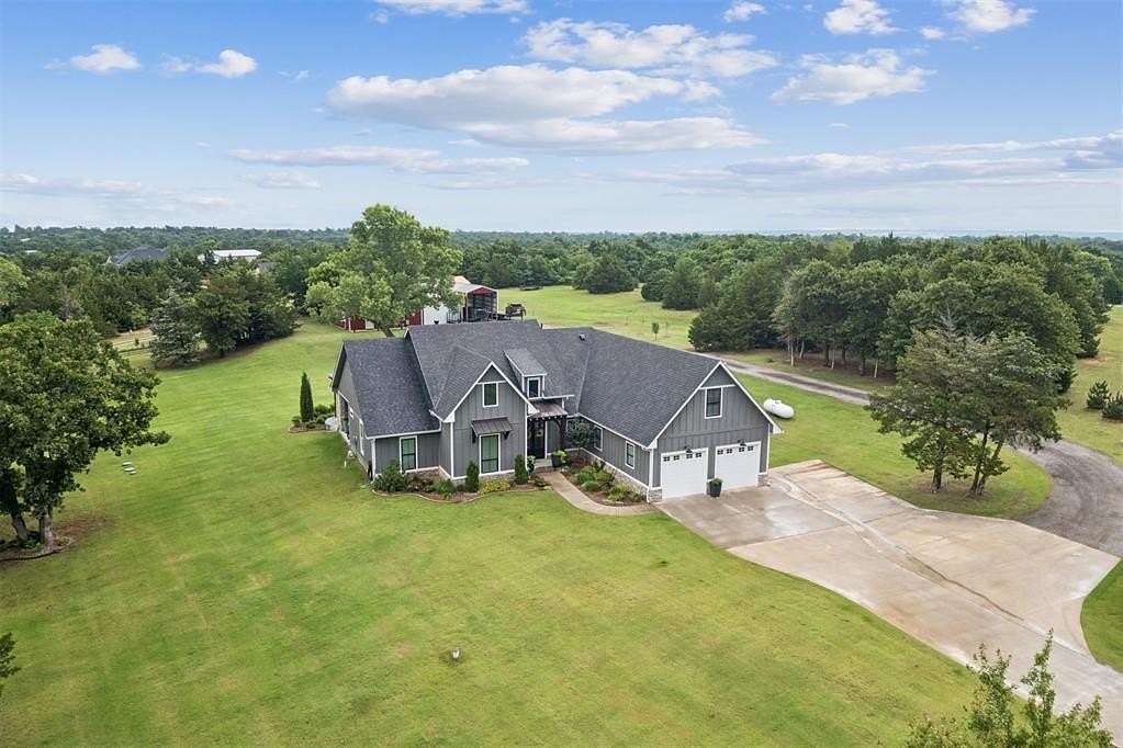 3 Acres of Land with Home for Sale in Choctaw, Oklahoma