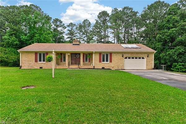 3.86 Acres of Land with Home for Sale in Suffolk, Virginia