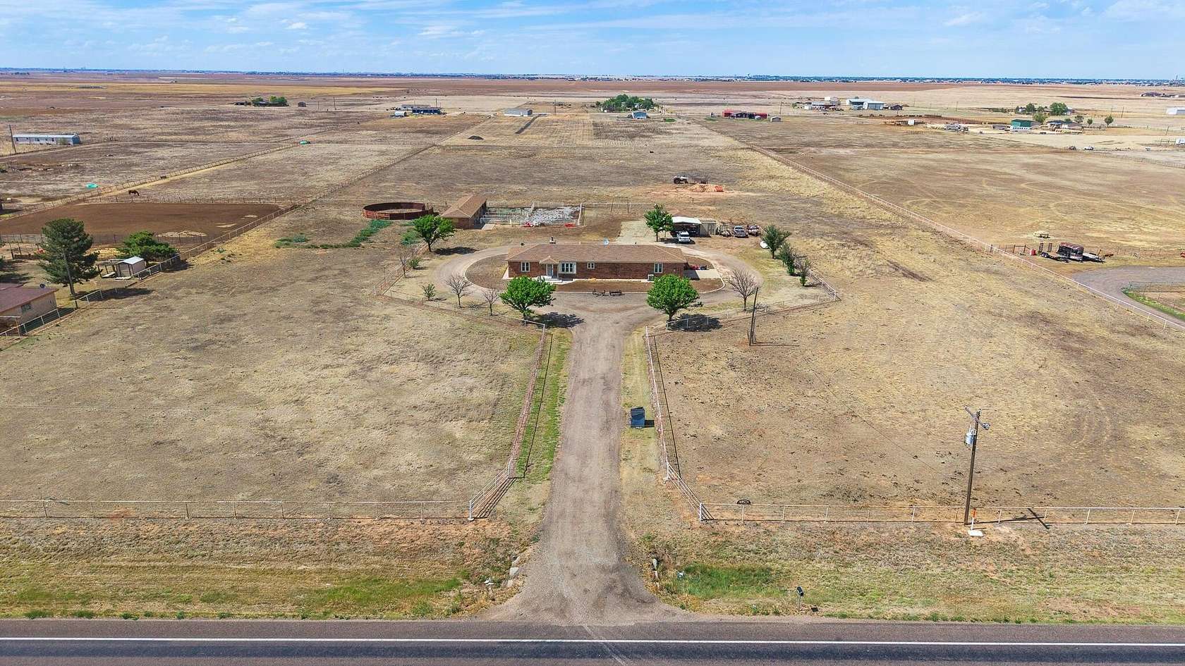 10 Acres of Land with Home for Sale in Amarillo, Texas