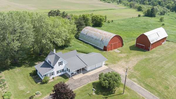 280 Acres of Land with Home for Sale in Fairchild, Wisconsin
