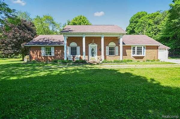 10.2 Acres of Recreational Land with Home for Sale in White Oak Township, Michigan