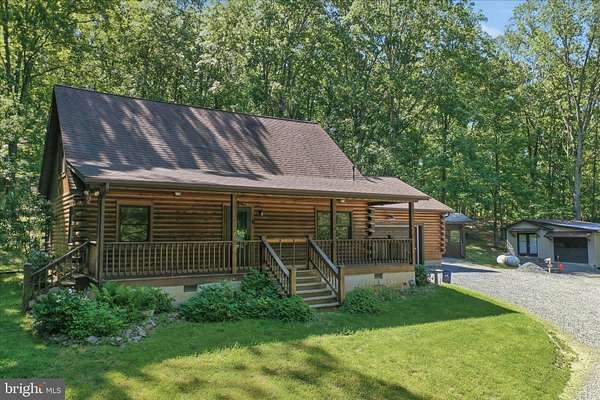 8 Acres of Land with Home for Sale in Old Fields, West Virginia