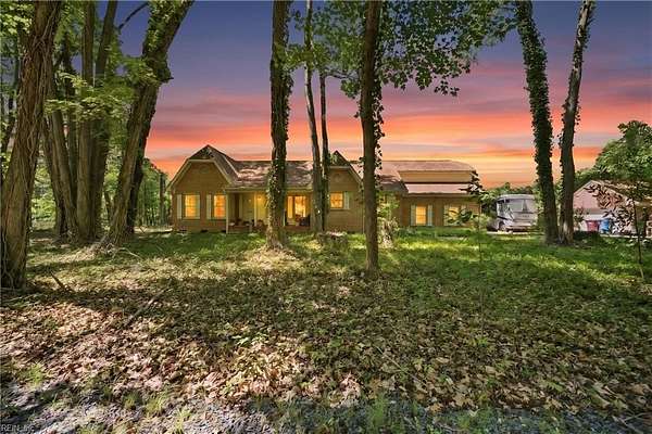 2.83 Acres of Land with Home for Sale in Chesapeake, Virginia