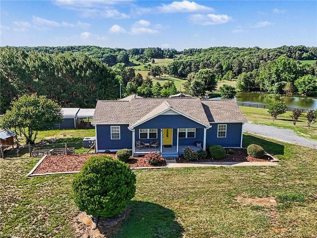 6 Acres of Land with Home for Sale in Franklinville, North Carolina