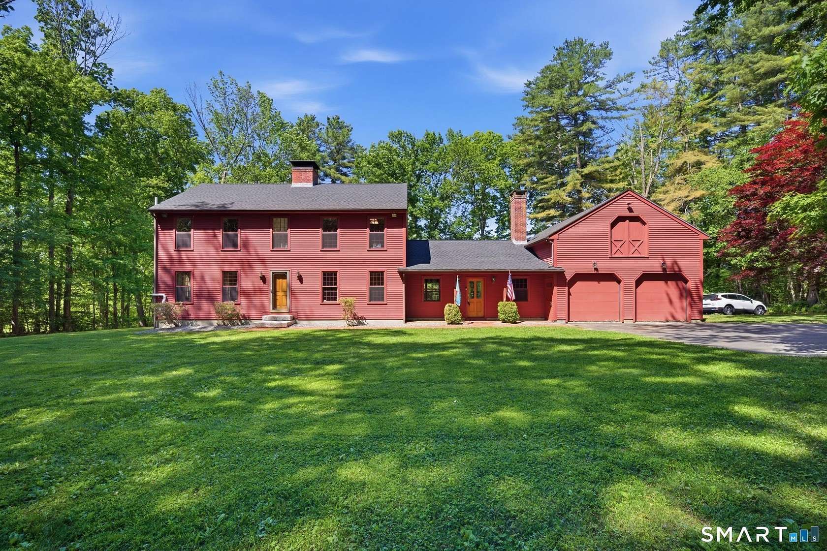 16.7 Acres of Recreational Land with Home for Sale in Pomfret, Connecticut
