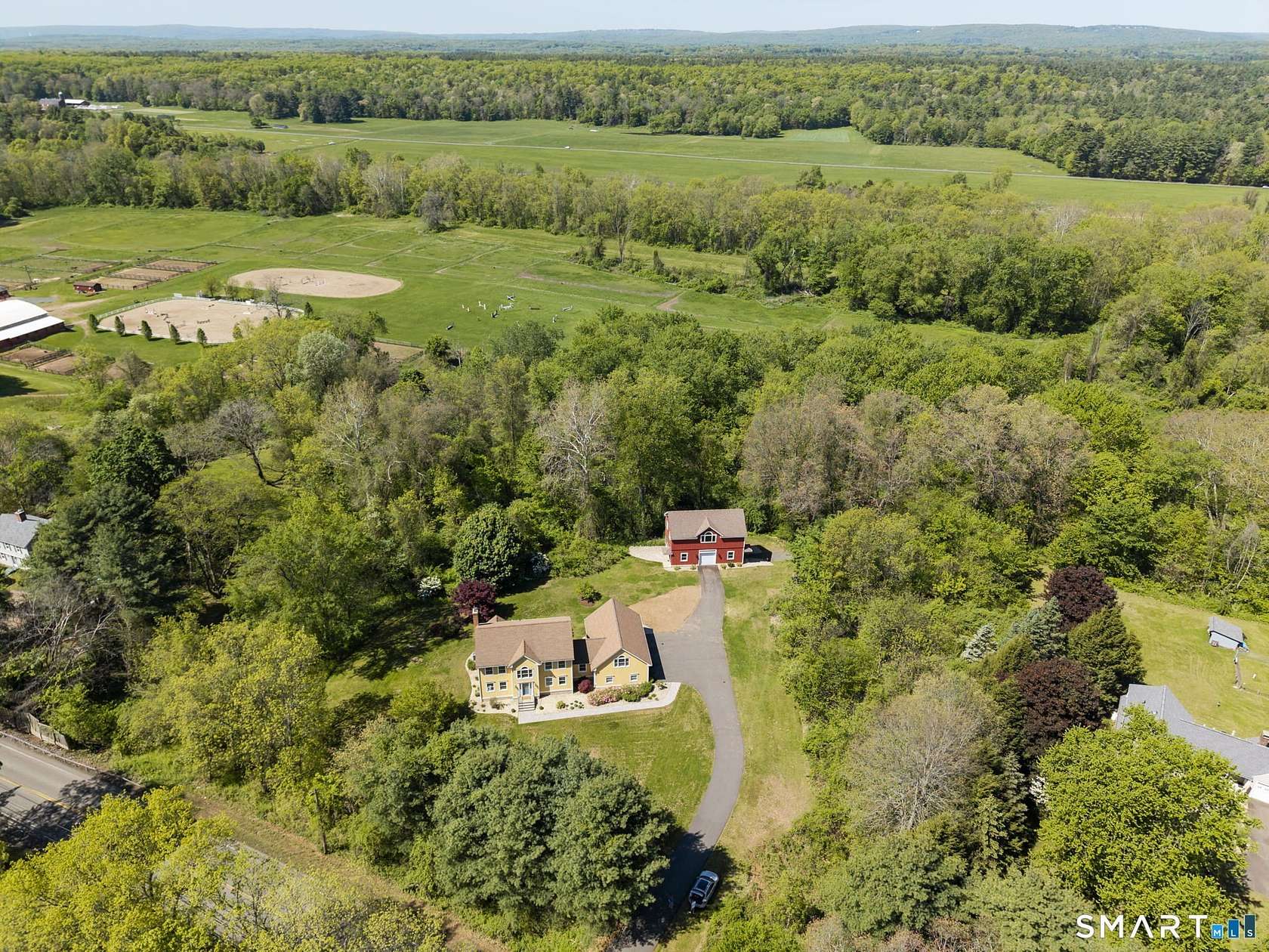 4.13 Acres of Land with Home for Sale in Avon, Connecticut