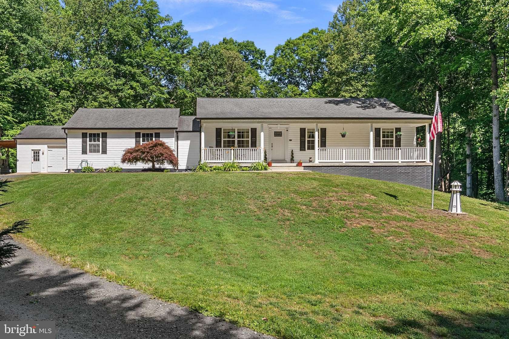 3 Acres of Land with Home for Sale in Hughesville, Maryland