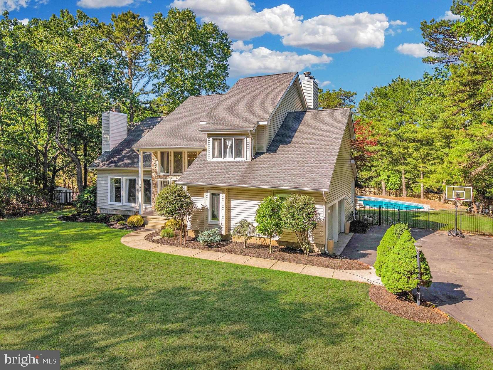 2.8 Acres of Land with Home for Sale in Tabernacle, New Jersey