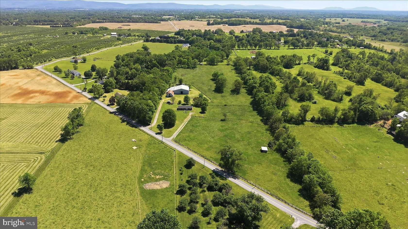 14.3 Acres of Land with Home for Sale in Summit Point, West Virginia