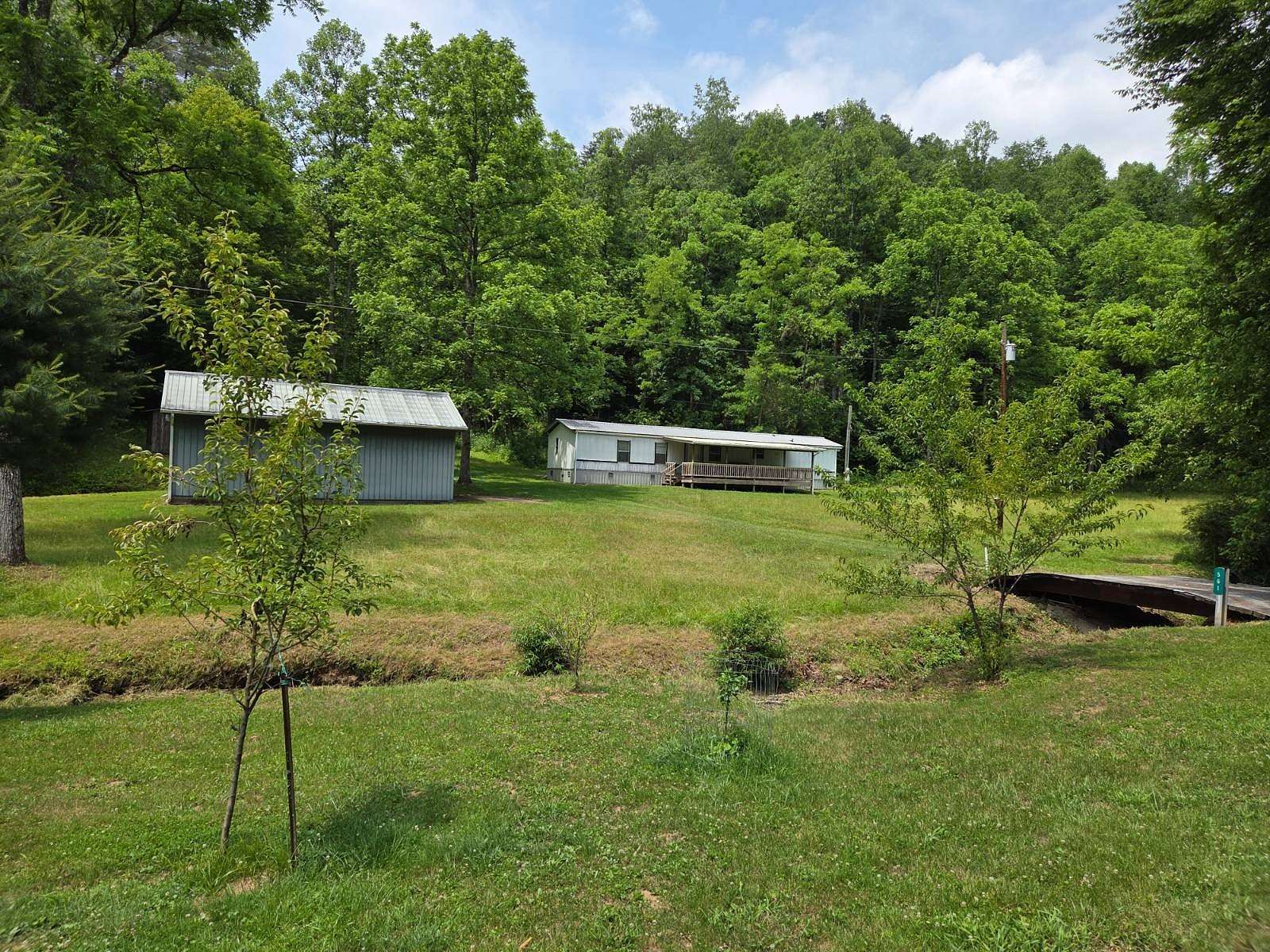 16.2 Acres of Land with Home for Sale in Gassaway, West Virginia