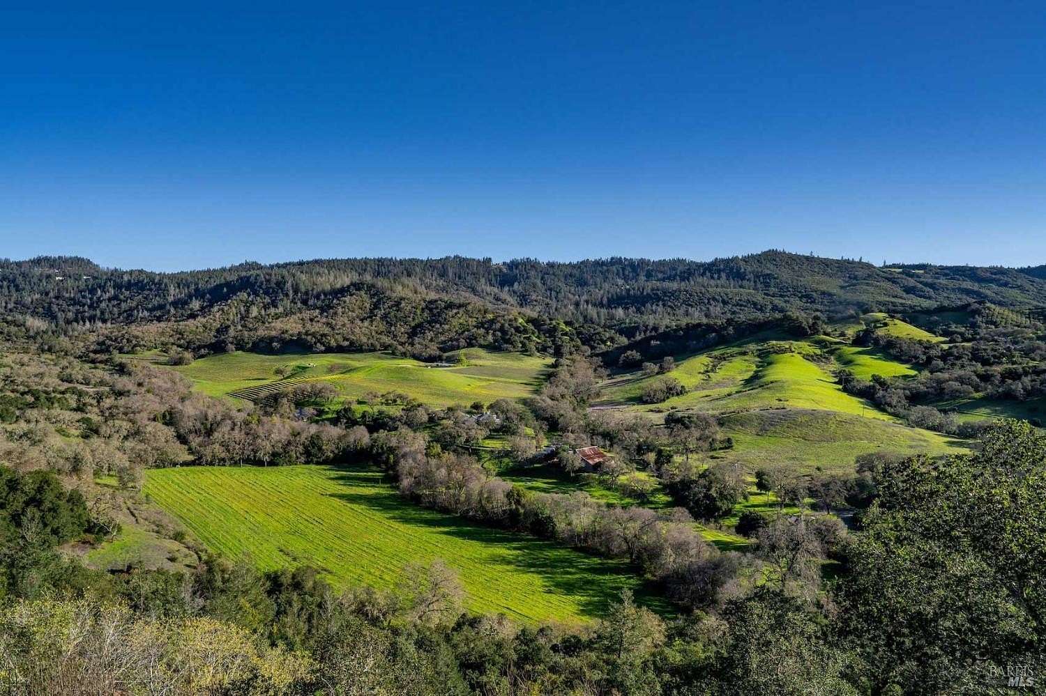 2,000 Acres of Land with Home for Sale in St. Helena, California
