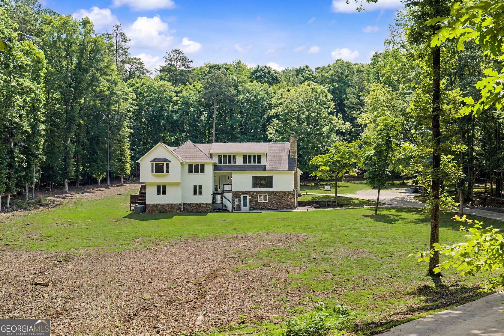 5.3 Acres of Land with Home for Sale in Fayetteville, Georgia