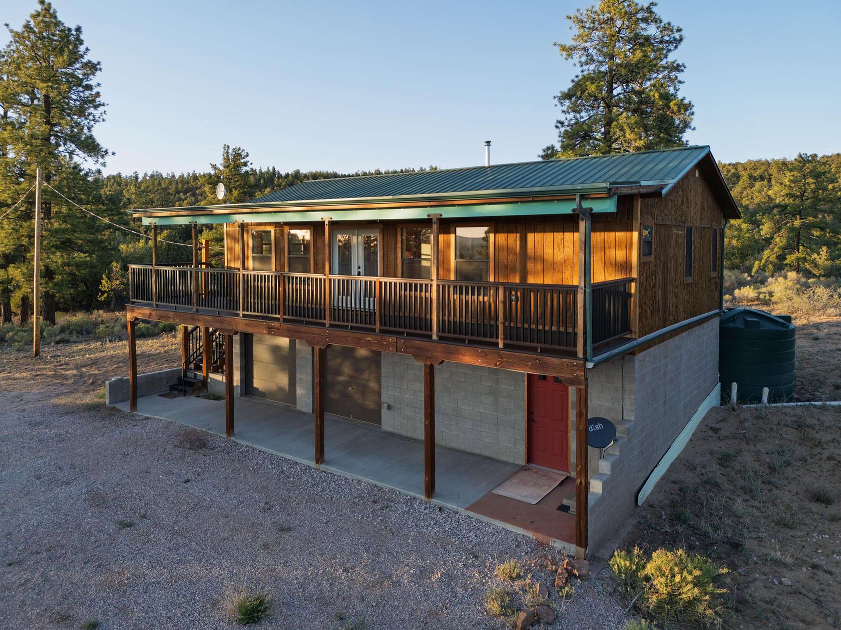 27.7 Acres of Recreational Land with Home for Sale in Ramah, New Mexico