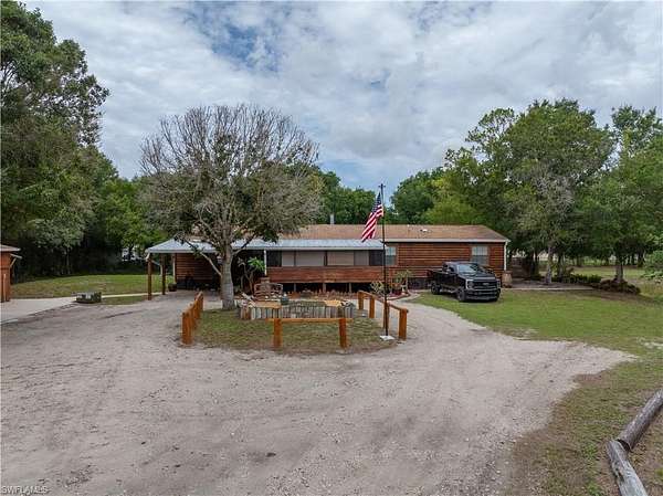5 Acres of Land with Home for Sale in North Fort Myers, Florida