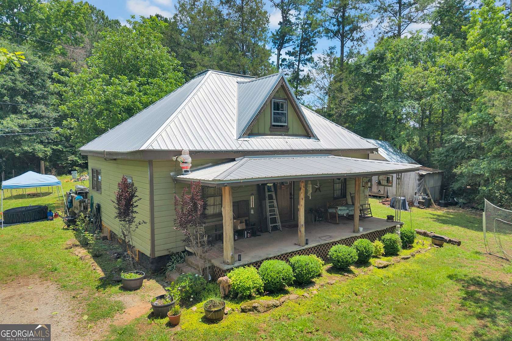 2 Acres of Land with Home for Sale in Mansfield, Georgia