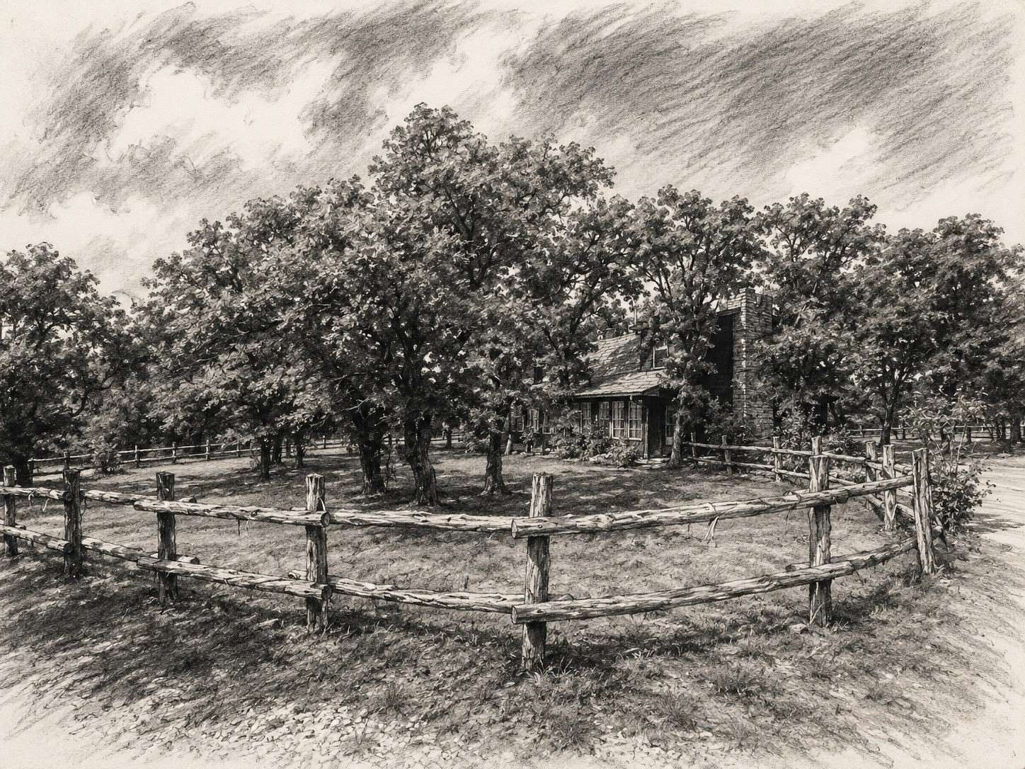 6 Acres of Land with Home for Sale in Mineral Wells, Texas