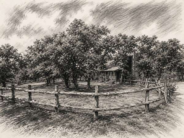 6 Acres of Land with Home for Sale in Mineral Wells, Texas