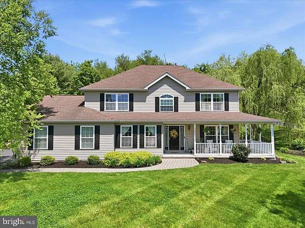1.5 Acres of Land with Home for Sale in Nazareth, Pennsylvania