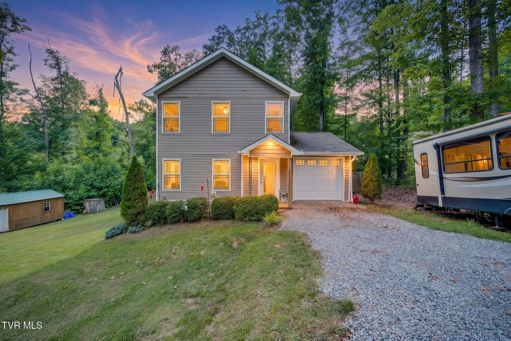 3.12 Acres of Land with Home for Sale in Surgoinsville, Tennessee