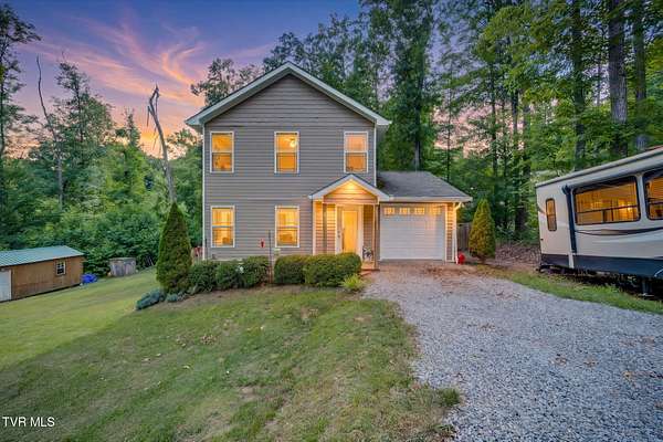 3.12 Acres of Land with Home for Sale in Surgoinsville, Tennessee