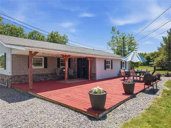 3.44 Acres of Land with Home for Sale in North Benton, Ohio