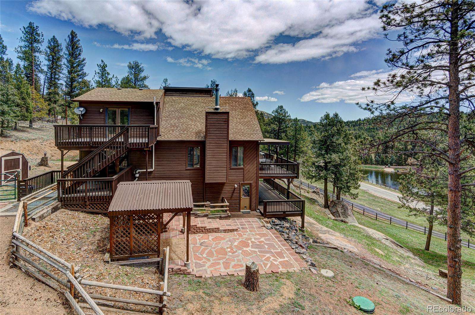 3 Acres of Land with Home for Sale in Pine Grove, Colorado