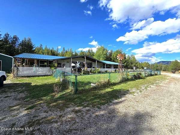 20 Acres of Recreational Land with Home for Sale in Athol, Idaho