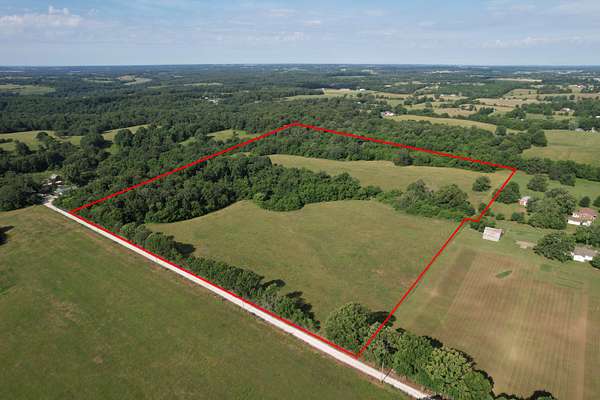 29.5 Acres of Agricultural & Residential Land for Sale in Aurora, Missouri