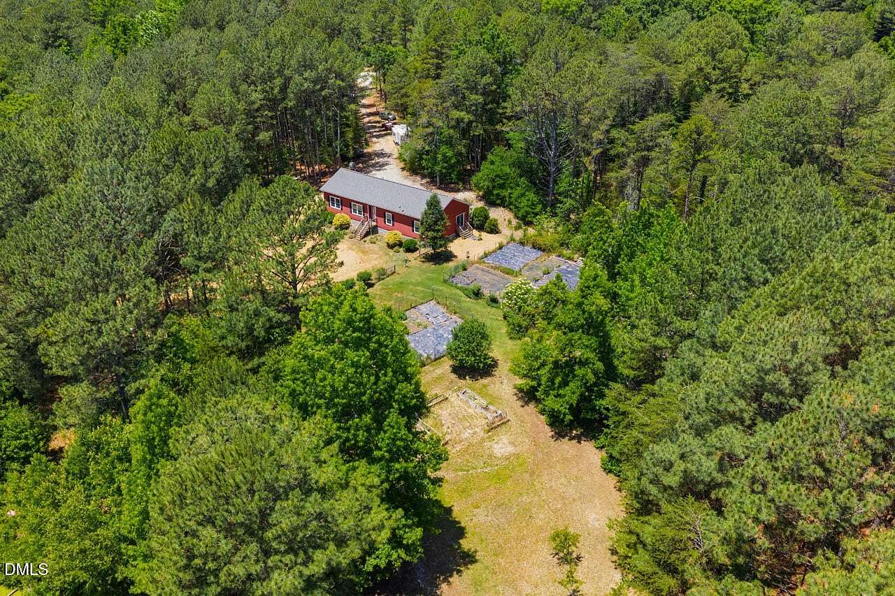 20 Acres of Agricultural Land with Home for Sale in Saxapahaw, North Carolina
