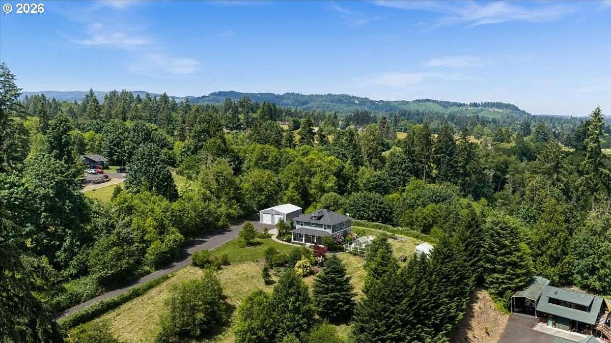 5 Acres of Land with Home for Sale in Scappoose, Oregon