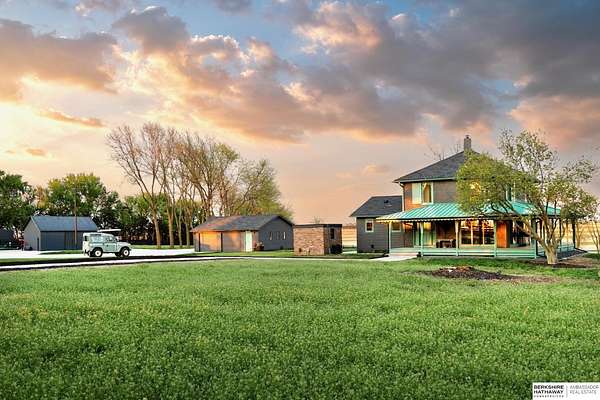 6.38 Acres of Land with Home for Sale in Kennard, Nebraska