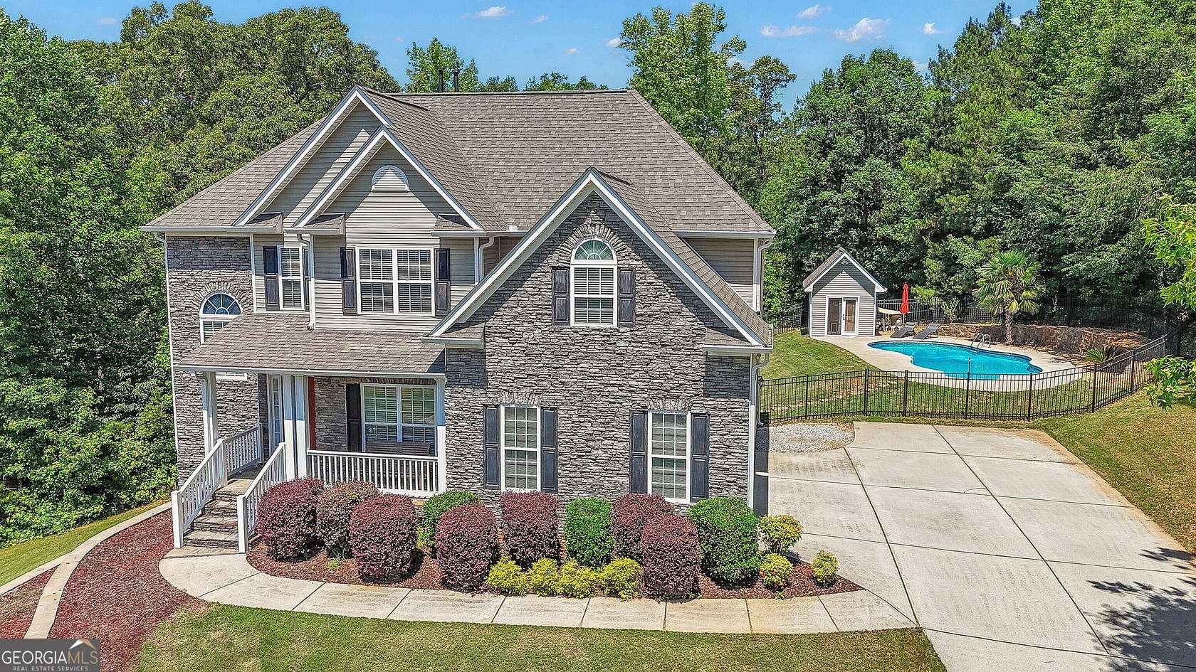 1.59 Acres of Land with Home for Sale in Sharpsburg, Georgia