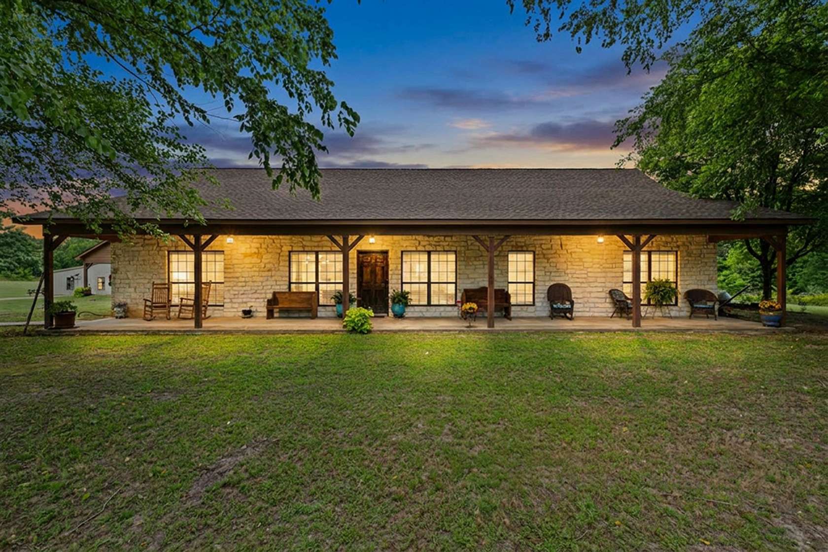 7.77 Acres of Land with Home for Sale in Gladewater, Texas