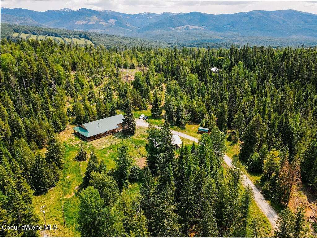 10 Acres of Land with Home for Sale in Sandpoint, Idaho