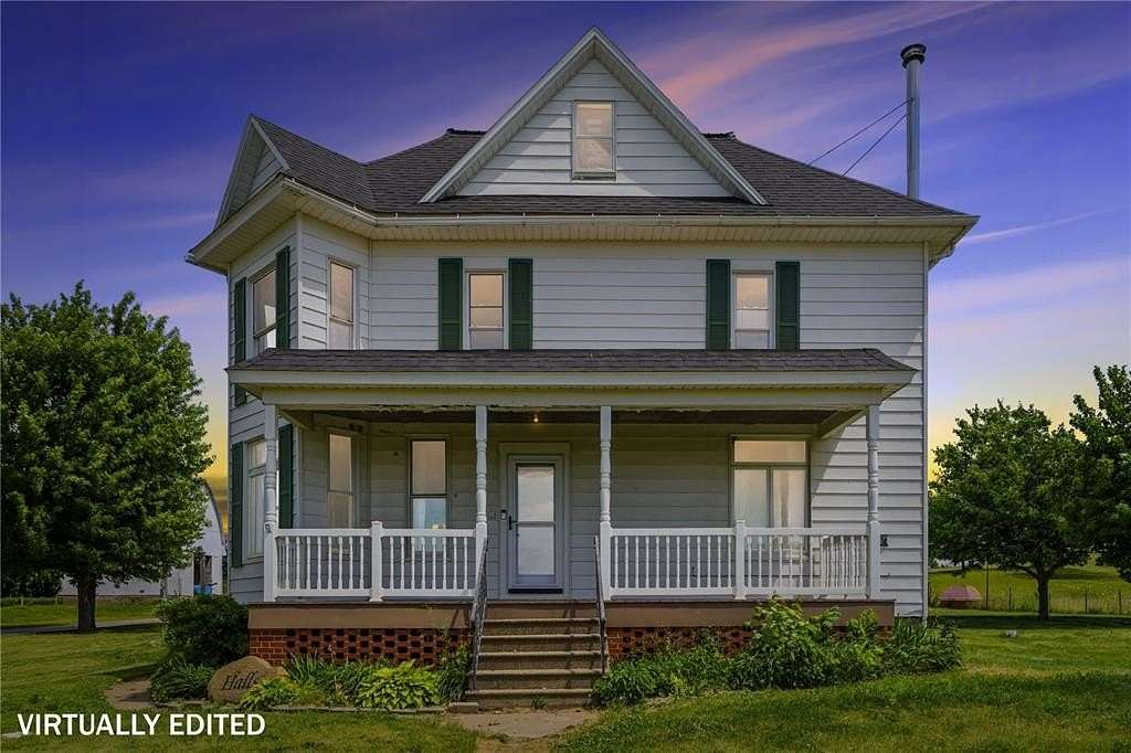 7.5 Acres of Land with Home for Sale in Lisbon, Iowa