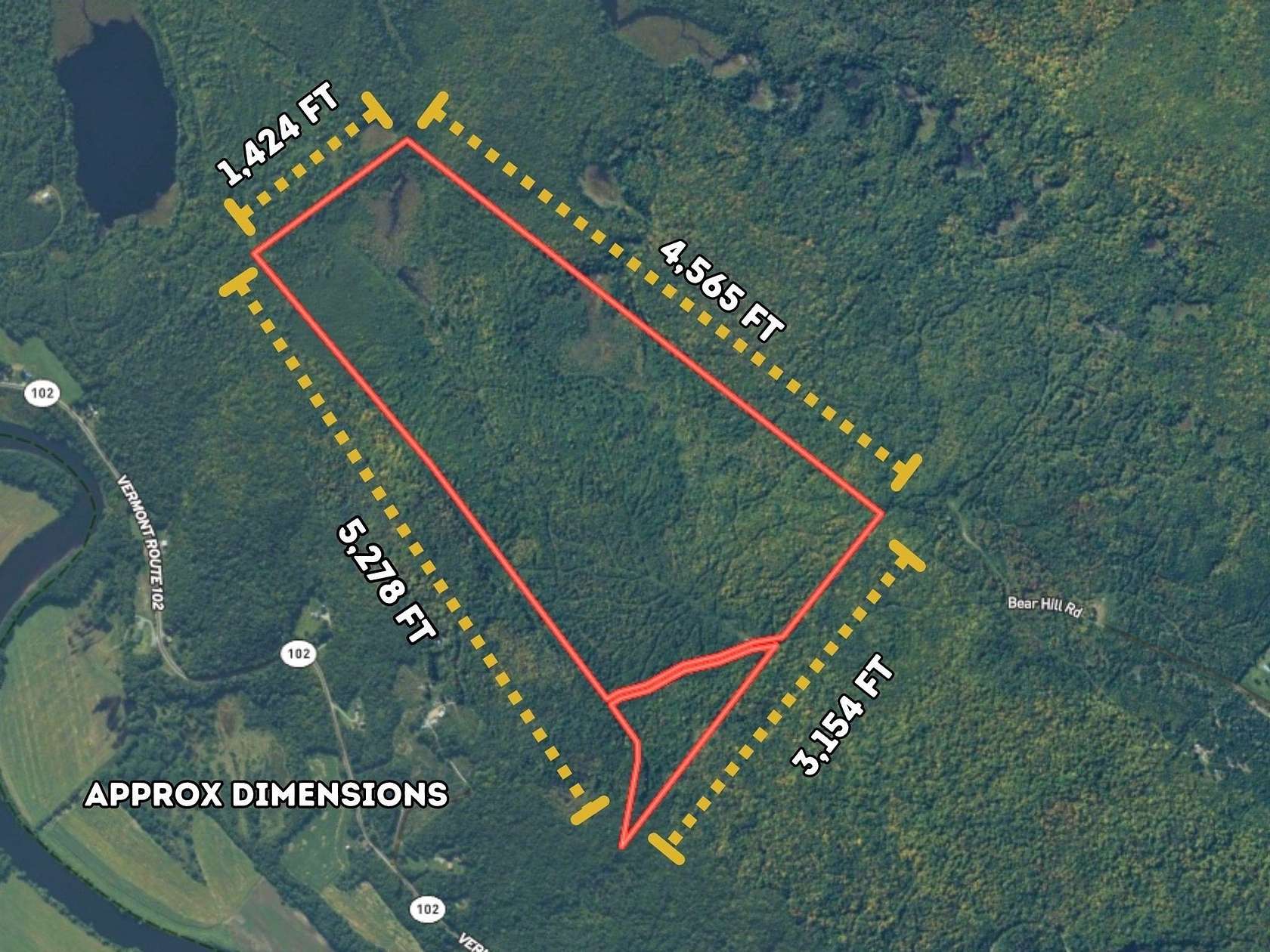 232 Acres of Land for Sale in Maidstone, Vermont
