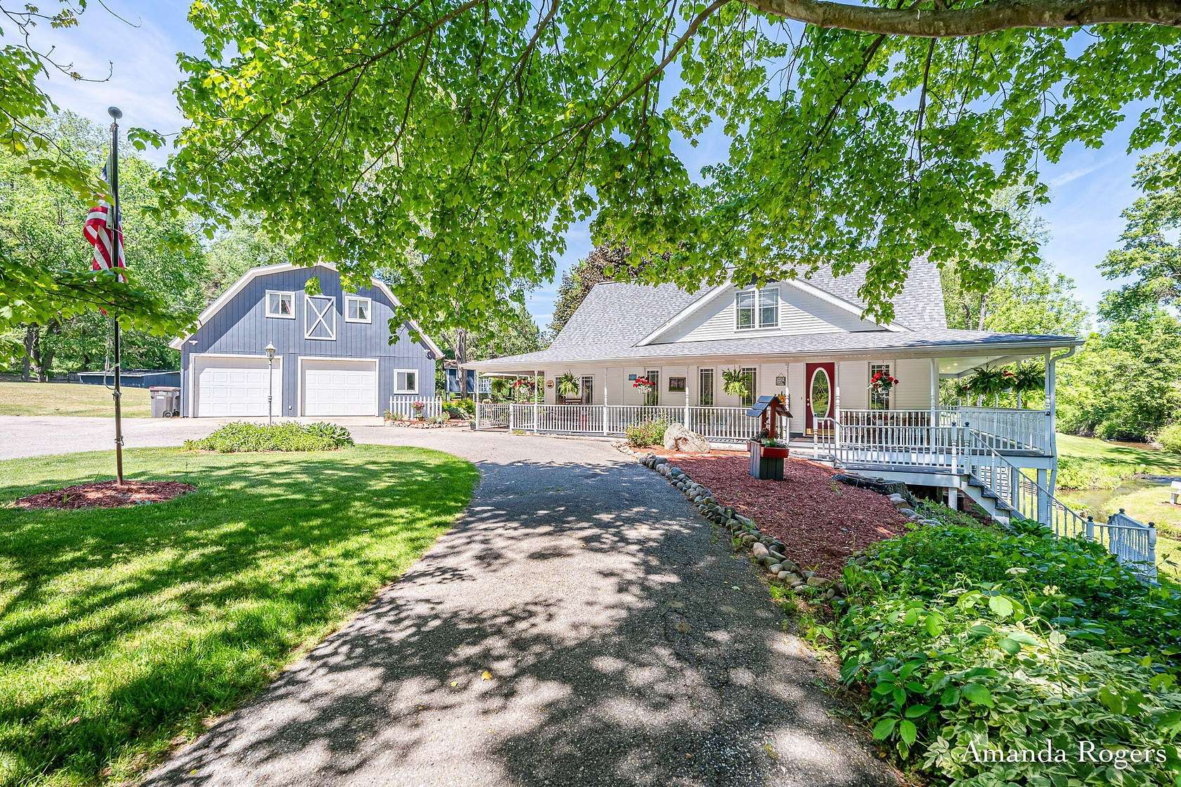 2.57 Acres of Land with Home for Sale in Lowell, Michigan