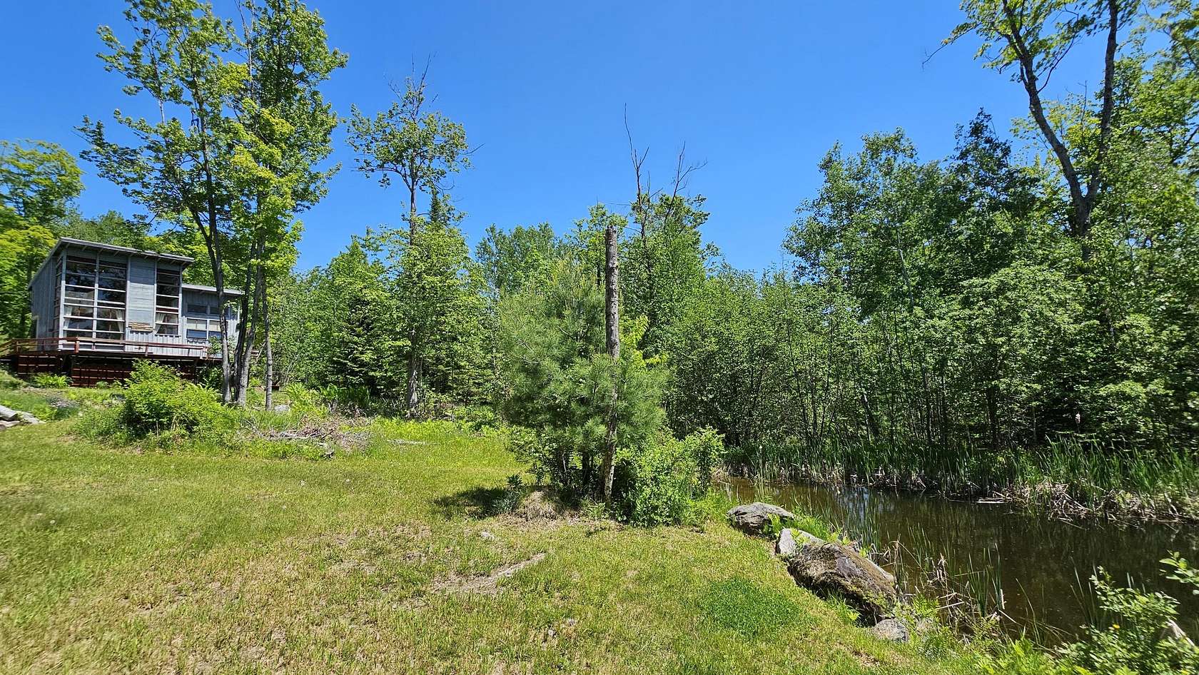 18 Acres of Land with Home for Sale in Saint Albans, Maine