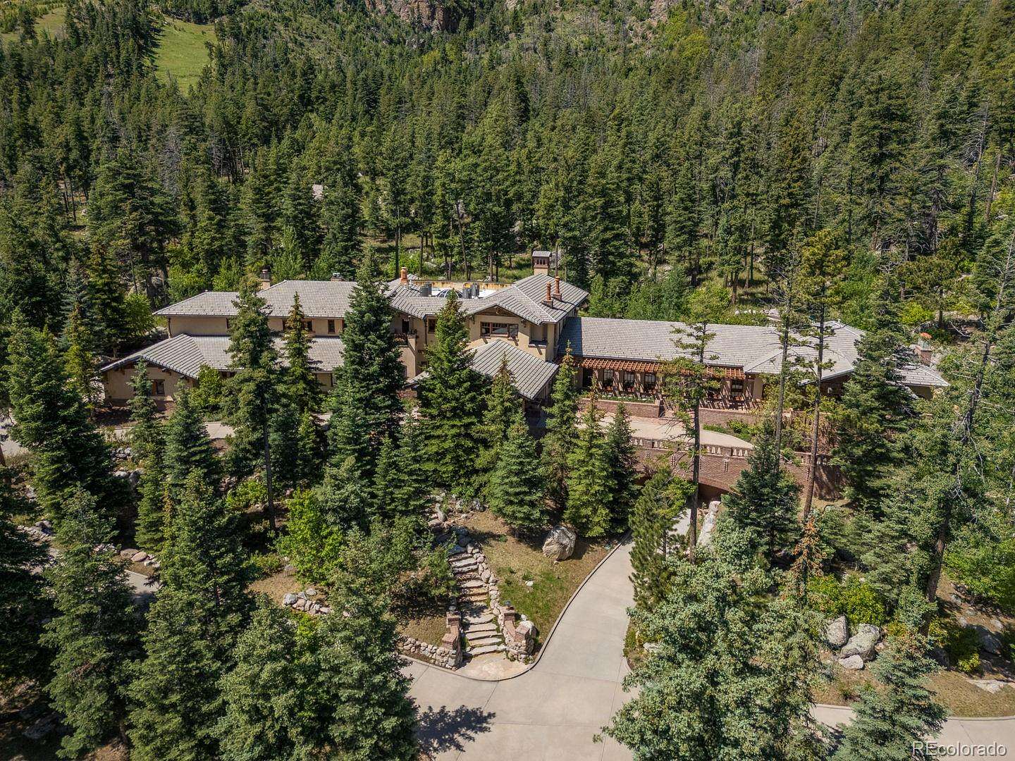 4.14 Acres of Land with Home for Sale in Colorado Springs, Colorado