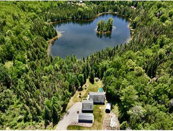 10 Acres of Recreational Land with Home for Sale in Barton City, Michigan