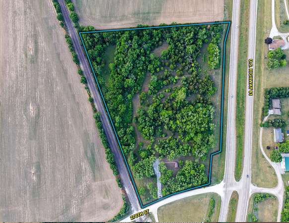 12.5 Acres of Recreational & Residential Land for Sale in Montrose, Iowa