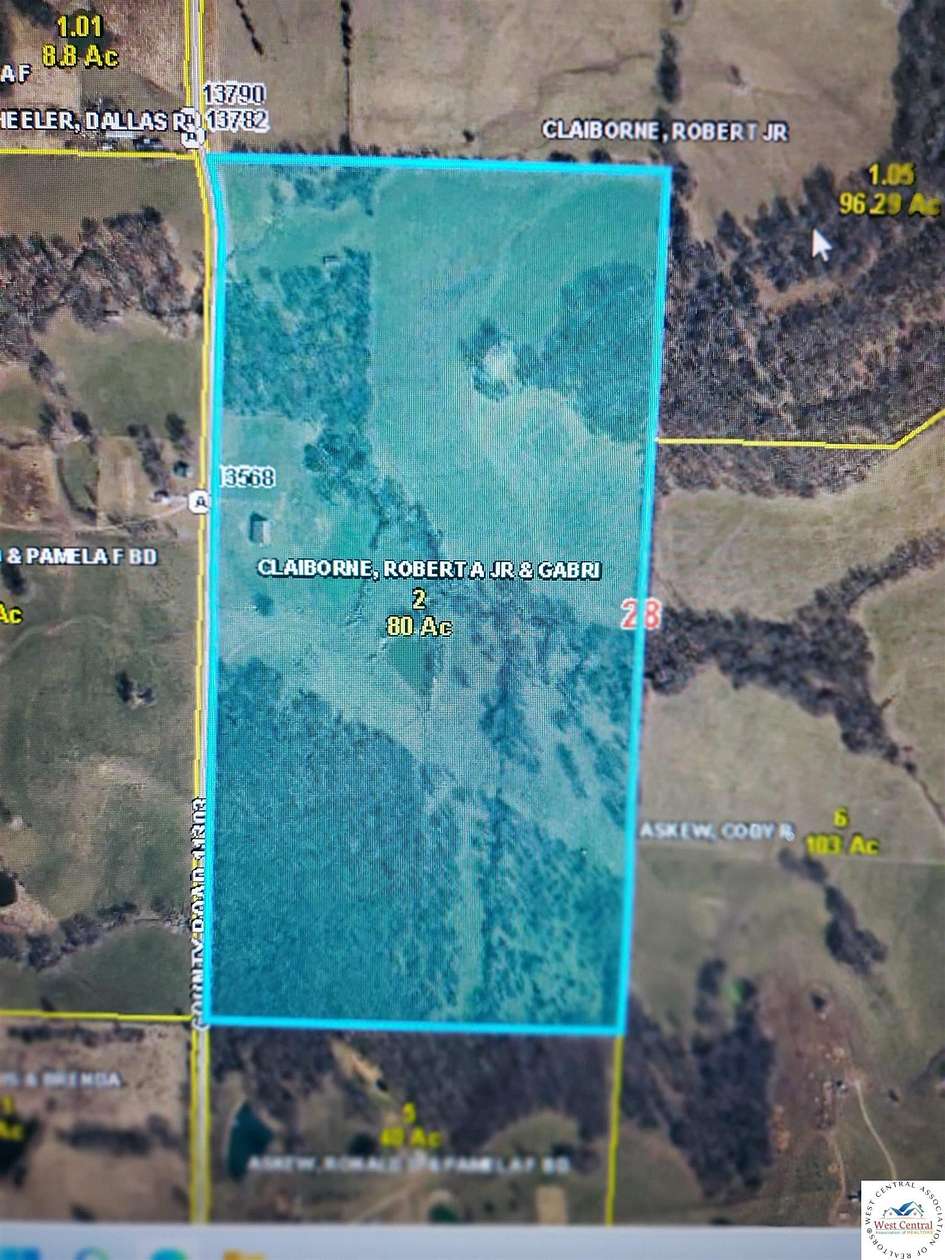 80 Acres of Agricultural & Residential Land for Sale in Urich, Missouri