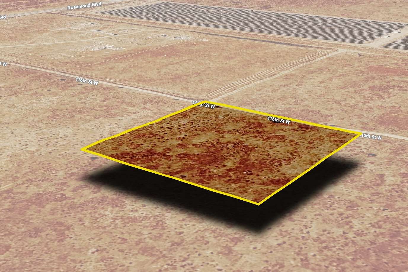 2.5 Acres of Residential Land for Sale in Rosamond, California