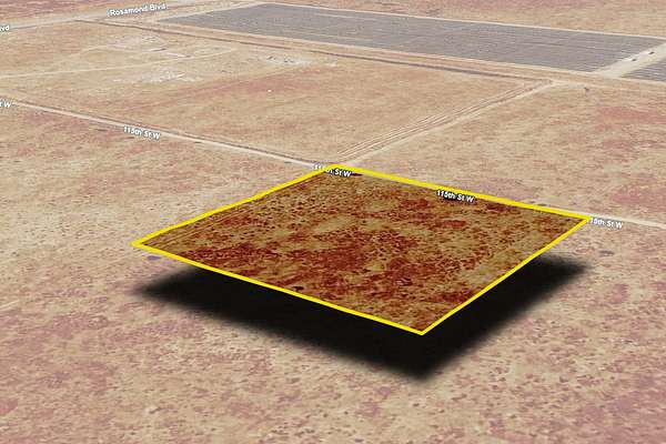 2.5 Acres of Residential Land for Sale in Rosamond, California