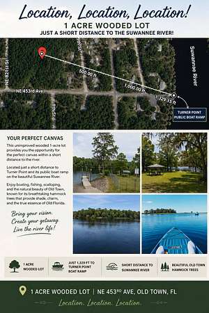 1 Acre of Residential Land for Sale in Old Town, Florida