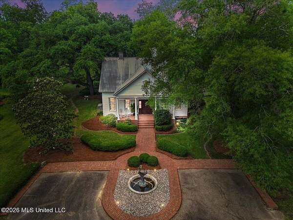 53 Acres of Recreational Land with Home for Sale in Brandon, Mississippi
