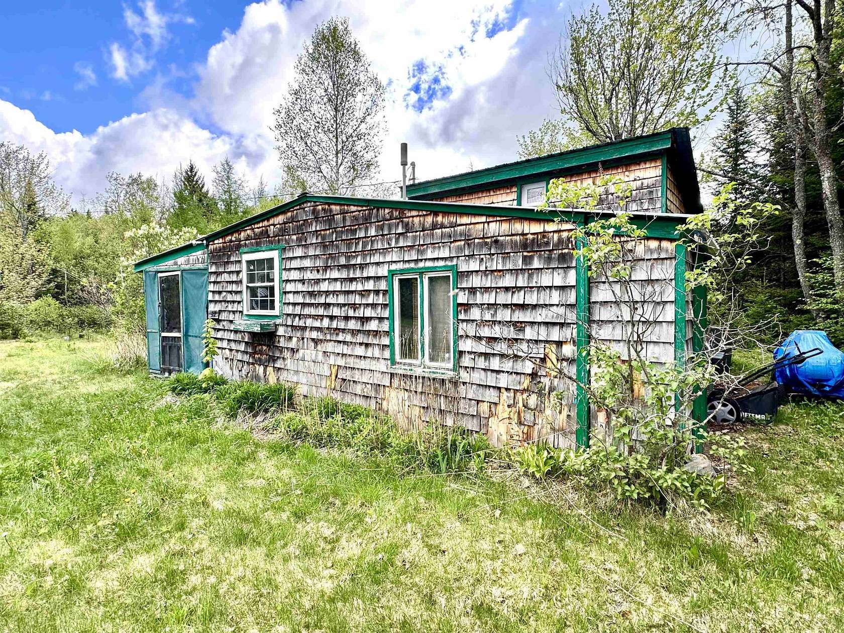14 Acres of Recreational Land with Home for Sale in Columbia, New Hampshire
